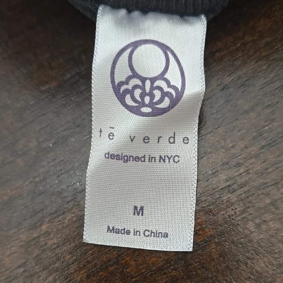 Te Verde Gray Mini Athletic Skirt with Tie Front - Picture 2 of 5